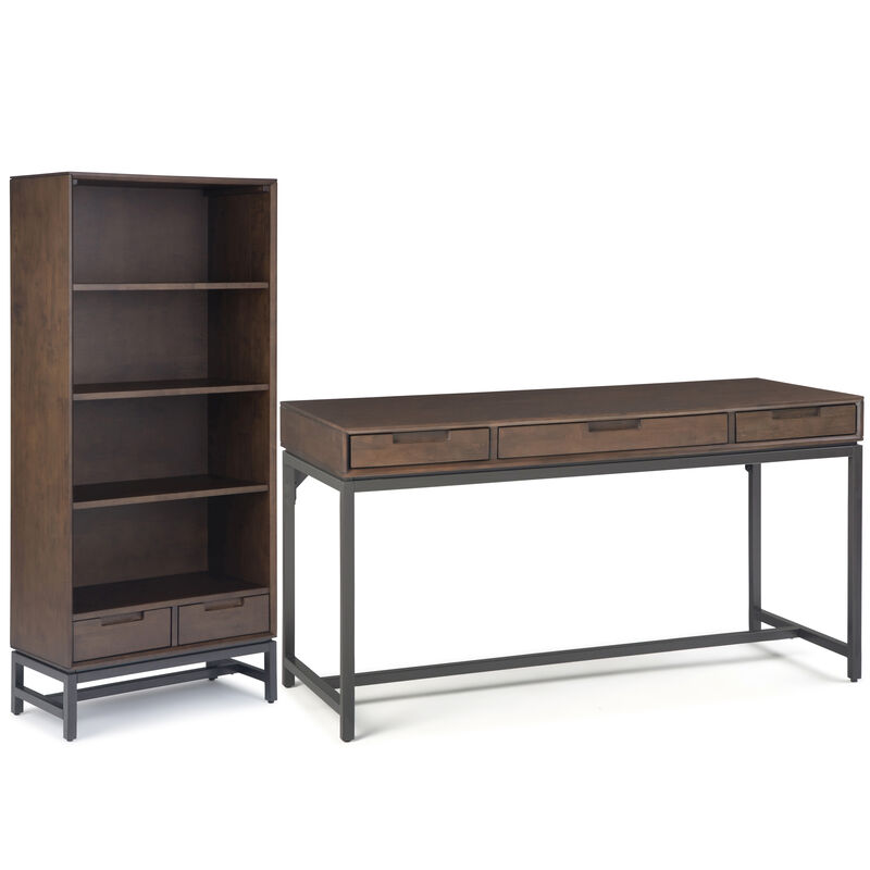 Banting 60 inch Desk and 30 inch Bookcase image number 0