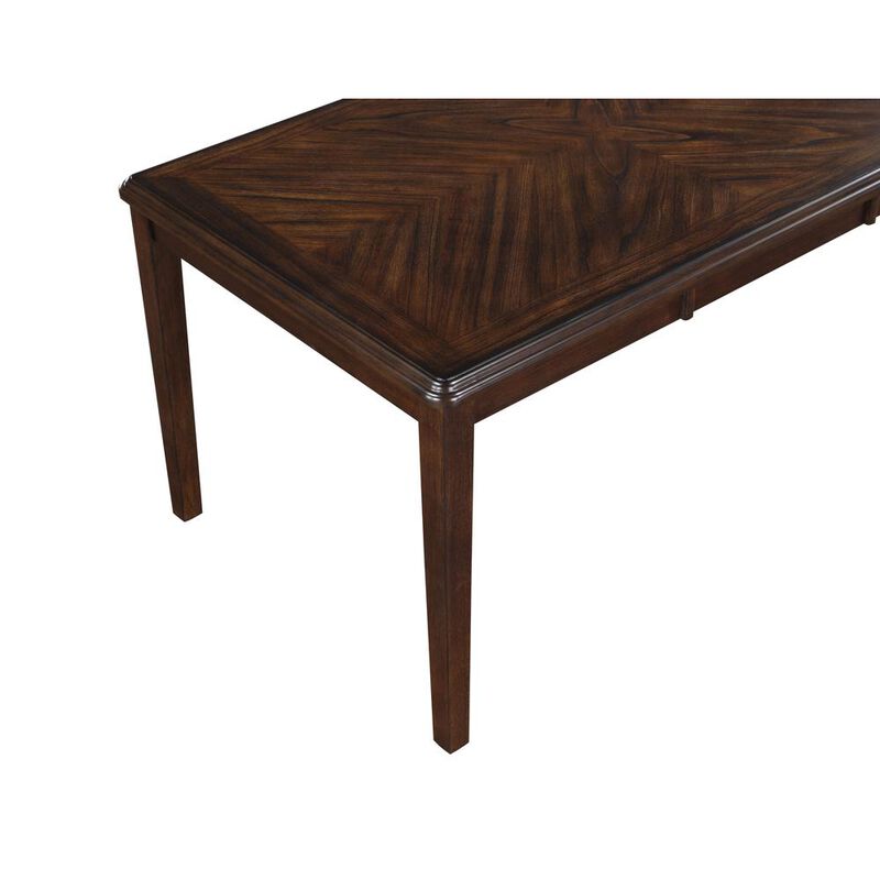 New Classic Furniture Gia 6 Pc Dining Table, 4 Chairs & Bench -Cherry image number 6