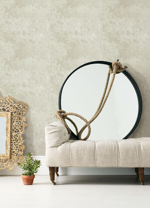 Francesca Cream Texture Wallpaper