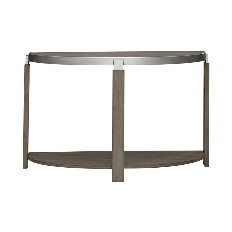 Liberty Furniture Sutton Sofa Table for Living Room - Bleached Sand image number 0
