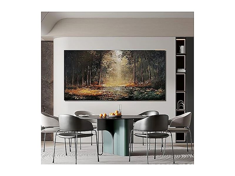 Canvas Wall Art Decor Large Living Room Landscape Natural Walls Mystical Path image number 3