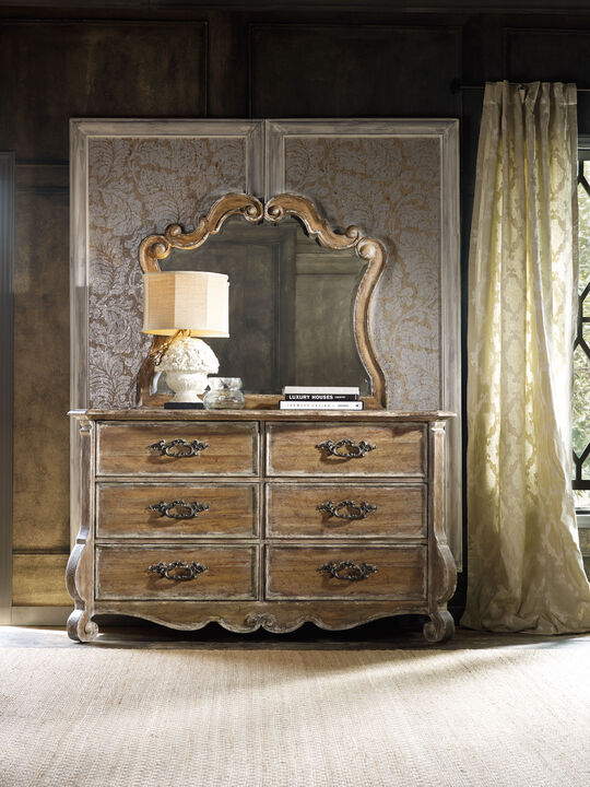 Chatelet Traditional Style Dresser in Light Wood