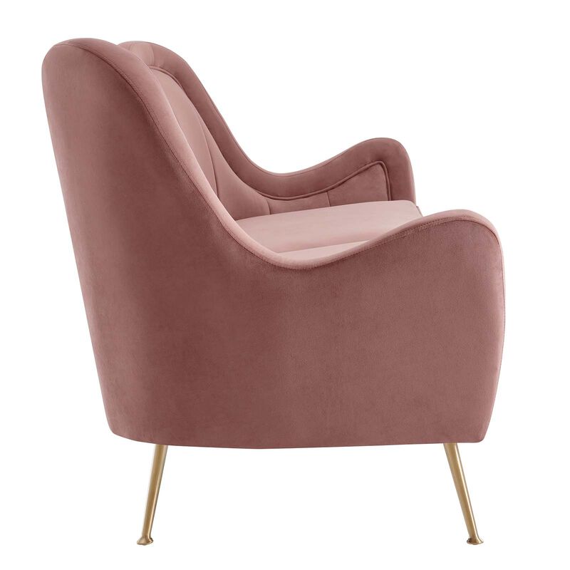 Cheshire Channel Tufted Performance Velvet Sofa image number 4