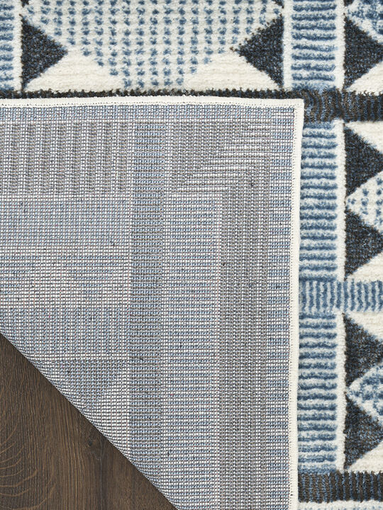 Nordic NRC06 Blue 4' x 6' Rug