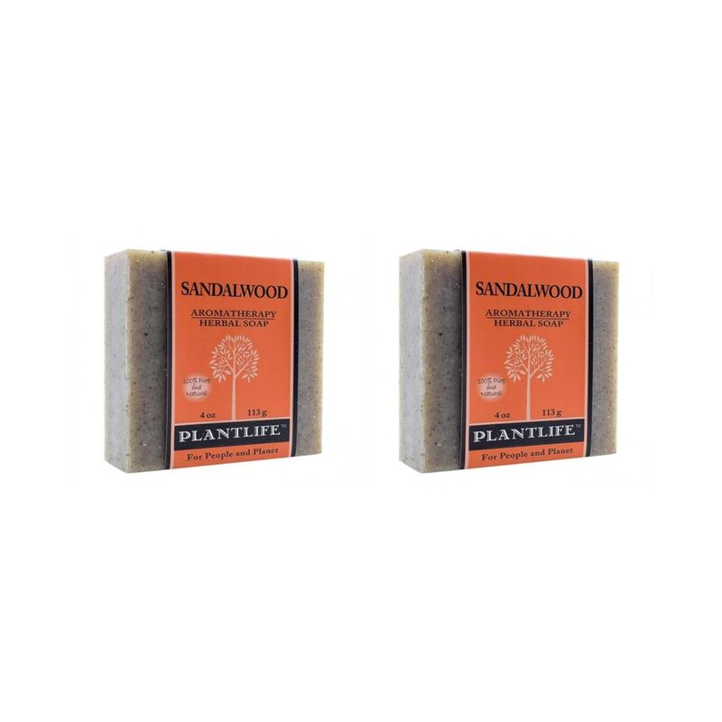 Plantlife Bar Soap - Sandalwood 2 Pack image number 2