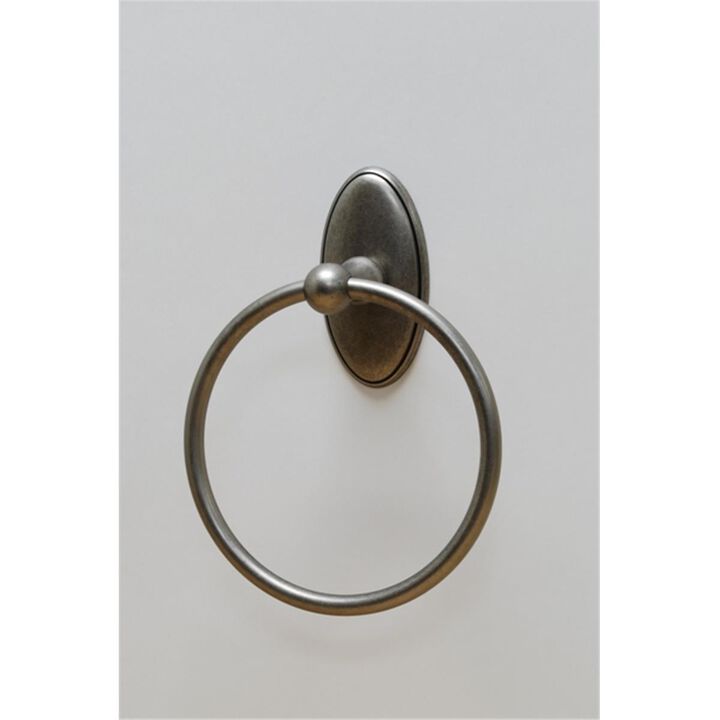 Residential Essentials  Towel Ring Aged Pewter