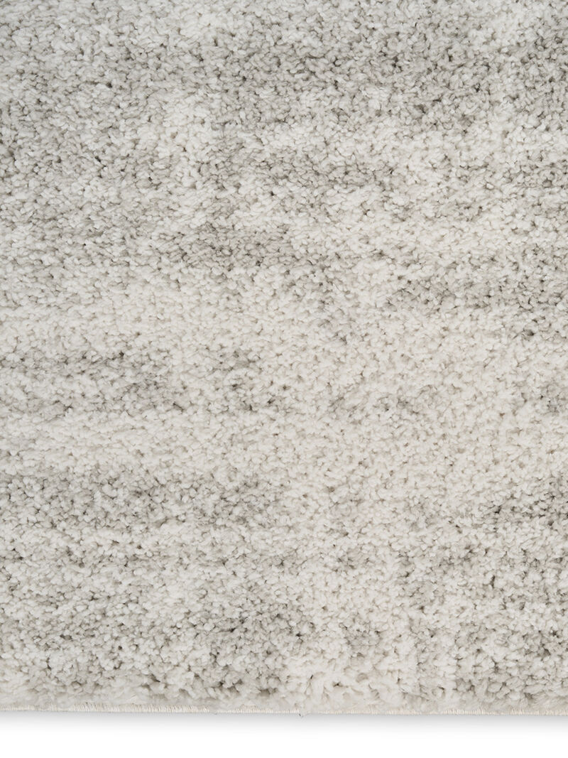 Modern Shag MMD04 Ivory/Gray 7'10" x 9'10" Rug