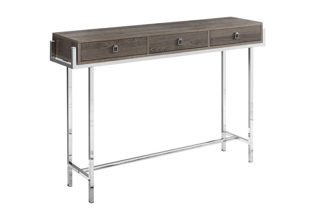Console Table with Storage Drawers for Entryway, Hallway, or Living Room Organization