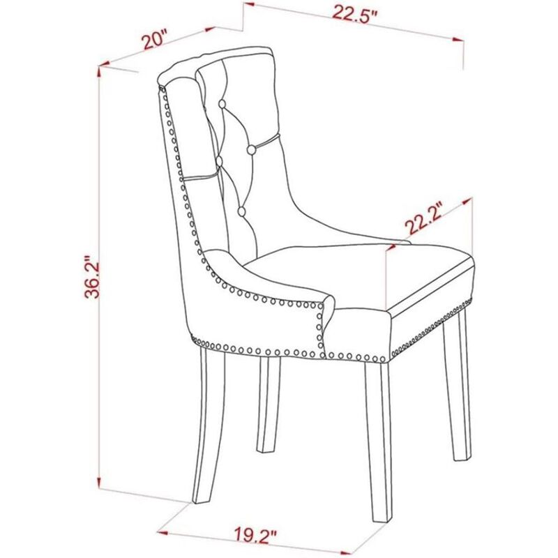 Dining Room Set Linen White