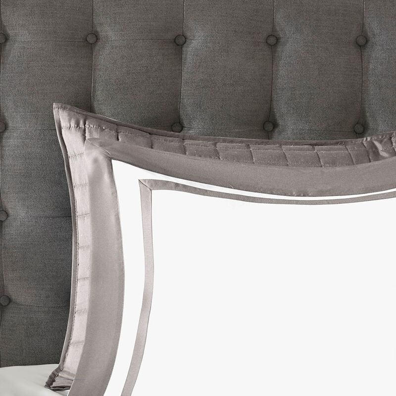 Gracie Mills Isiah 8-Piece Soft Brushed Microfiber Comforter and Quilt Set