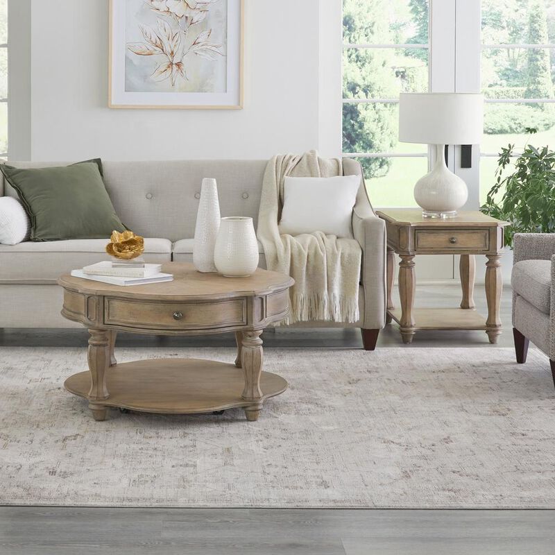 Liberty Furniture Magnolia Manor 3 Piece Set in Weathered Bisque image number 1