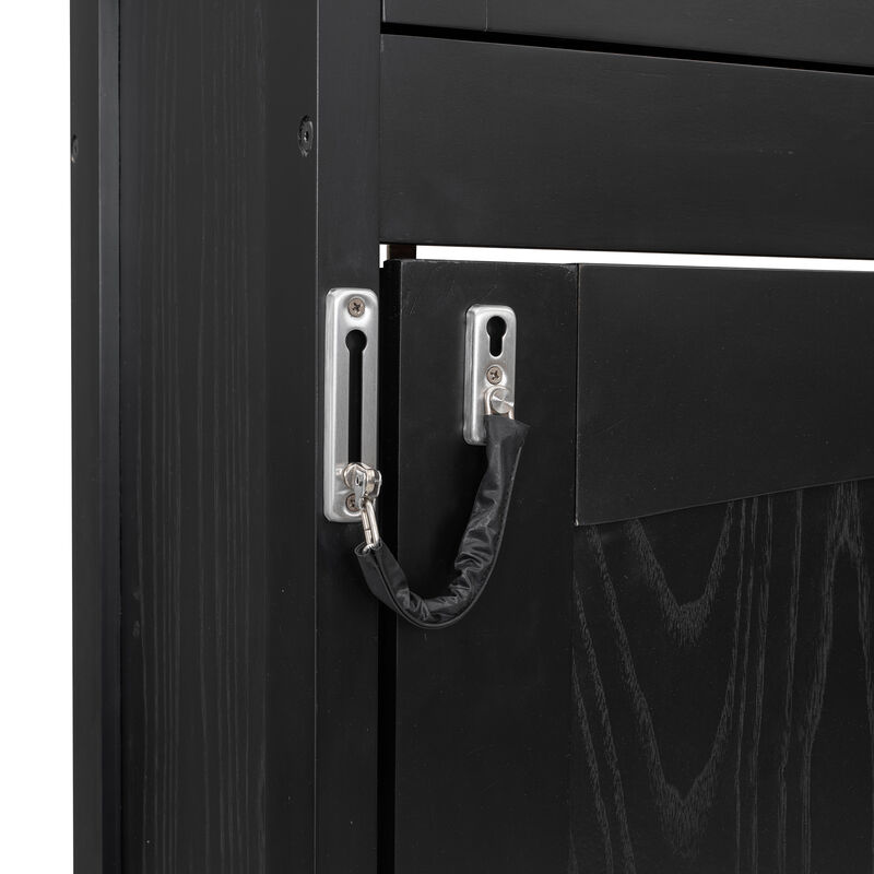 Merax  Bed with Storage Cabinets