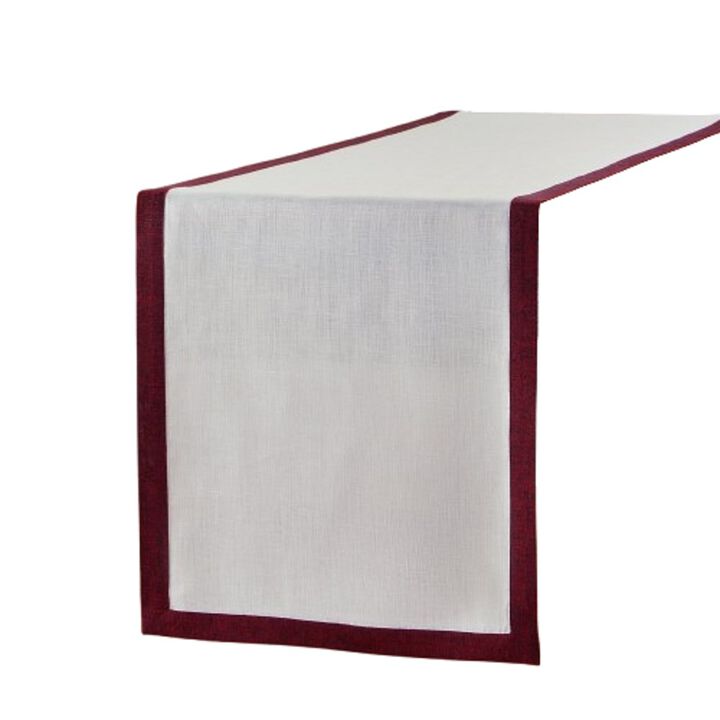 Solino Home 100% Pure Linen Table Runner - Classic