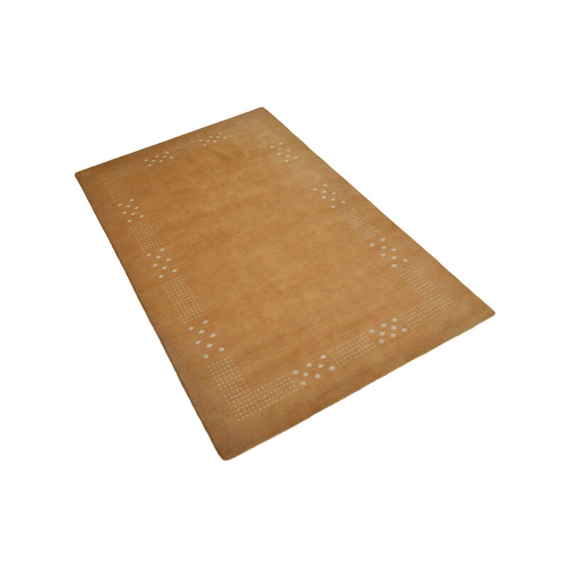 RUGSOTIC CARPETS HAND KNOTTED LOOM WOOL ECO-FRIENDLY AREA RUGS  - Contemporary Modern Design, High Pile Thick Handmade Anti Skid Rugs for Living Room (L00530) image number 1