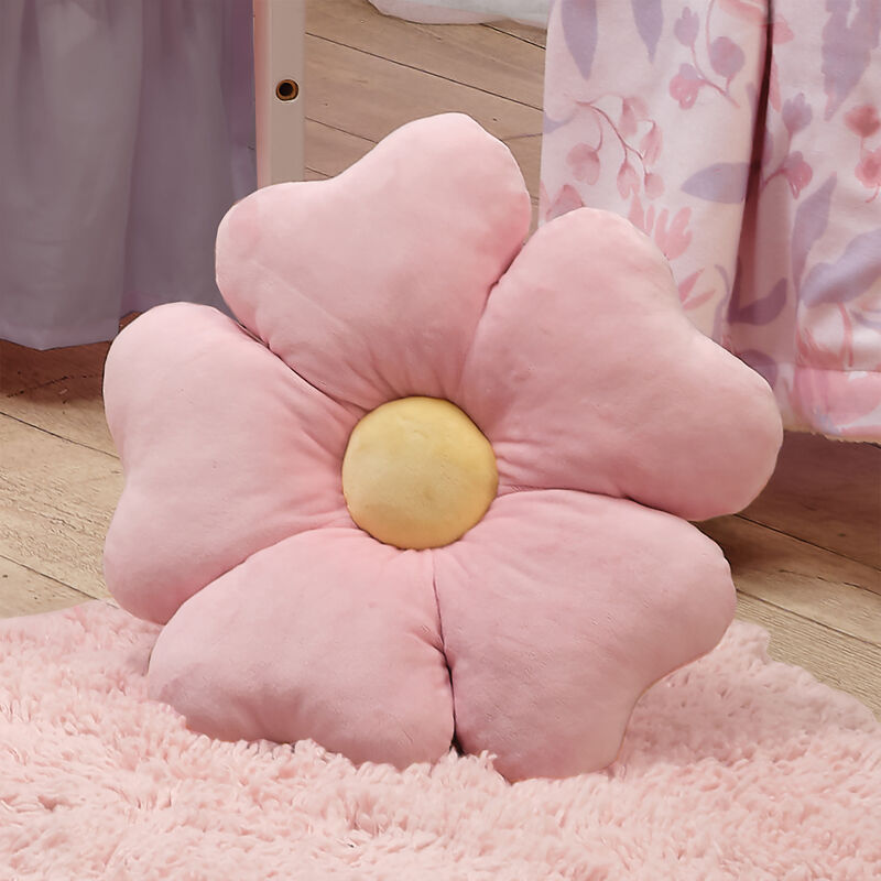 Bedtime Originals Lavender Floral Pink Decorative Pillow Plush Stuffed Toy