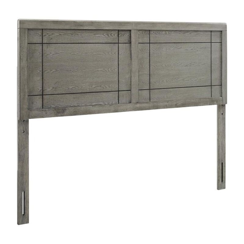 Twin Wood Headboard with Classic Design and Durable Construction image number 0
