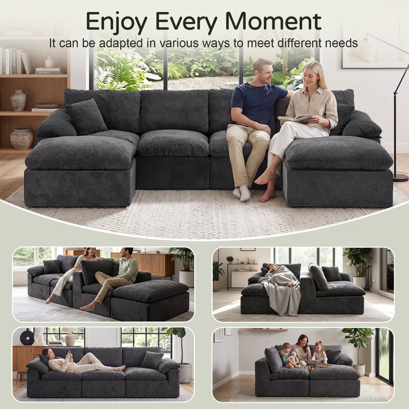 Swirl Modular Sectional Sofa image number 8