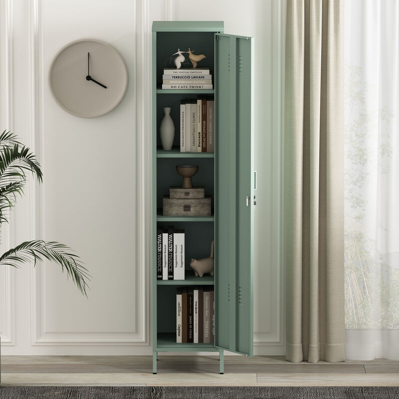 Naomi Green Storage Cabinet