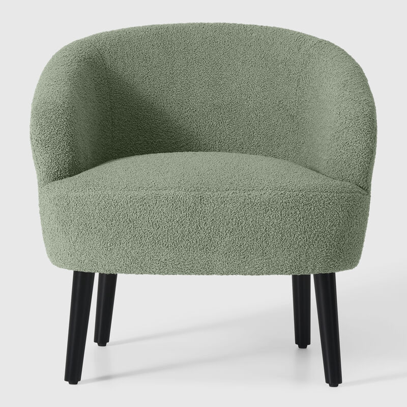 WestinTrends 29" Wide Mid Century Modern Club Barrel Accent Armchair