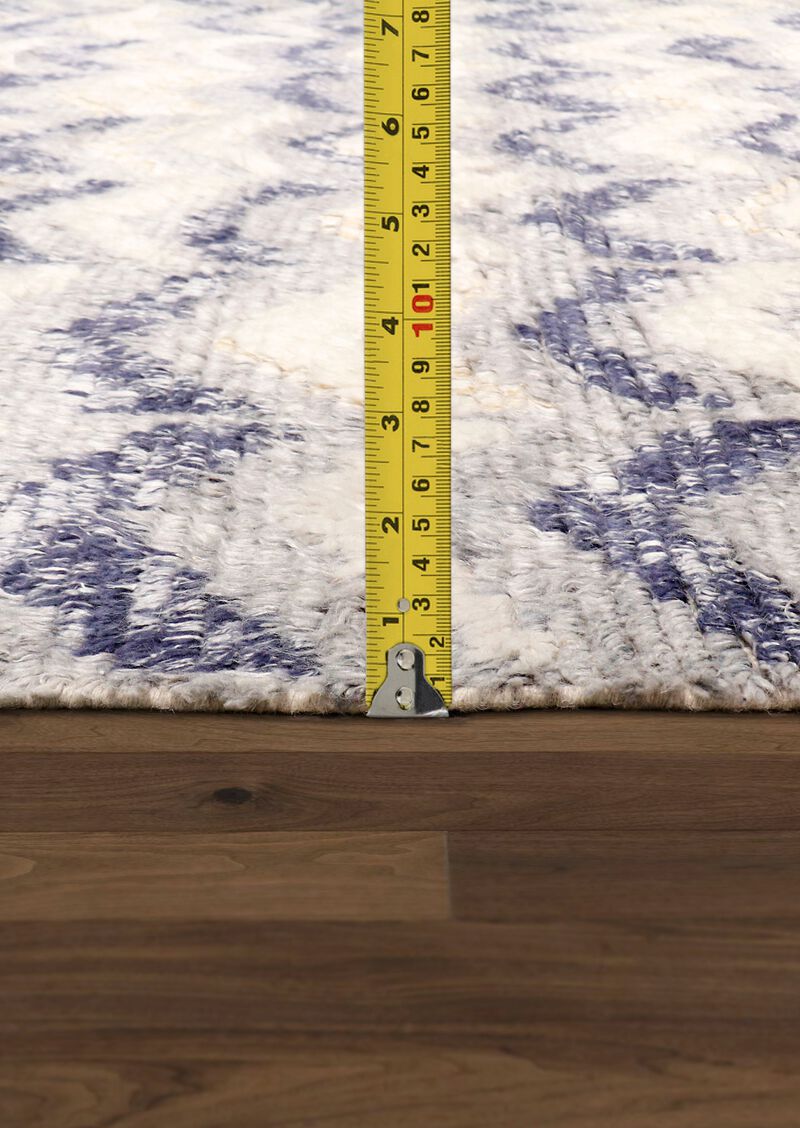 Pasargad Home Casablanca Moroccan Hand-Knotted Wool Area Rug- 5' 0" X 7'10"