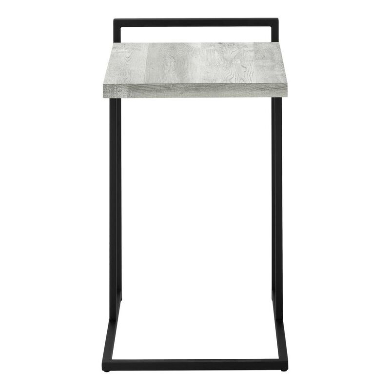 Accent Table, C-shaped, End, Side, Snack, Living Room, Bedroom