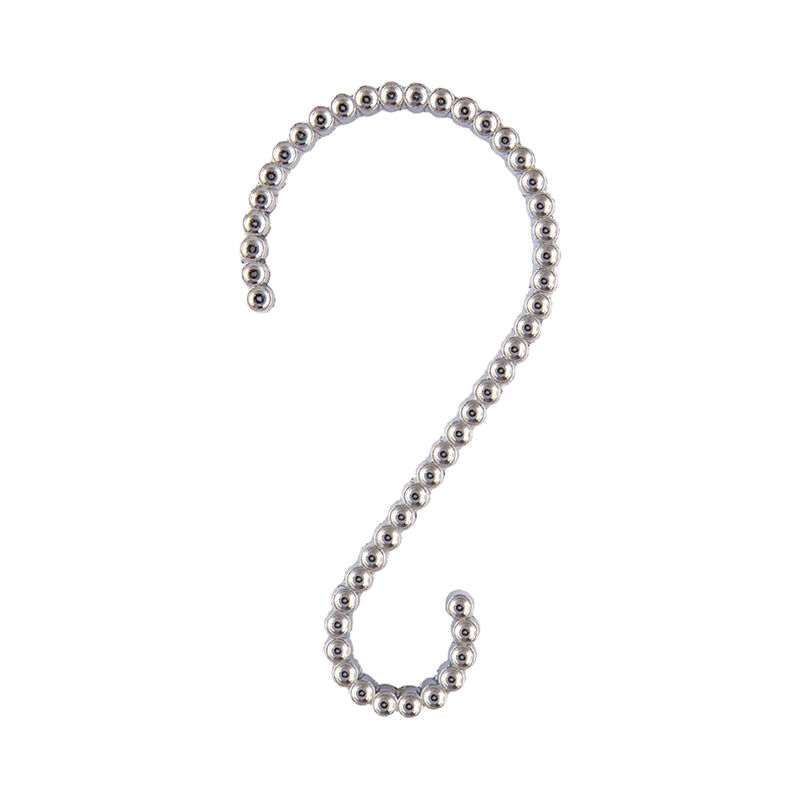 12-Piece Proof Zinc Shower Curtain Hooks image number 0