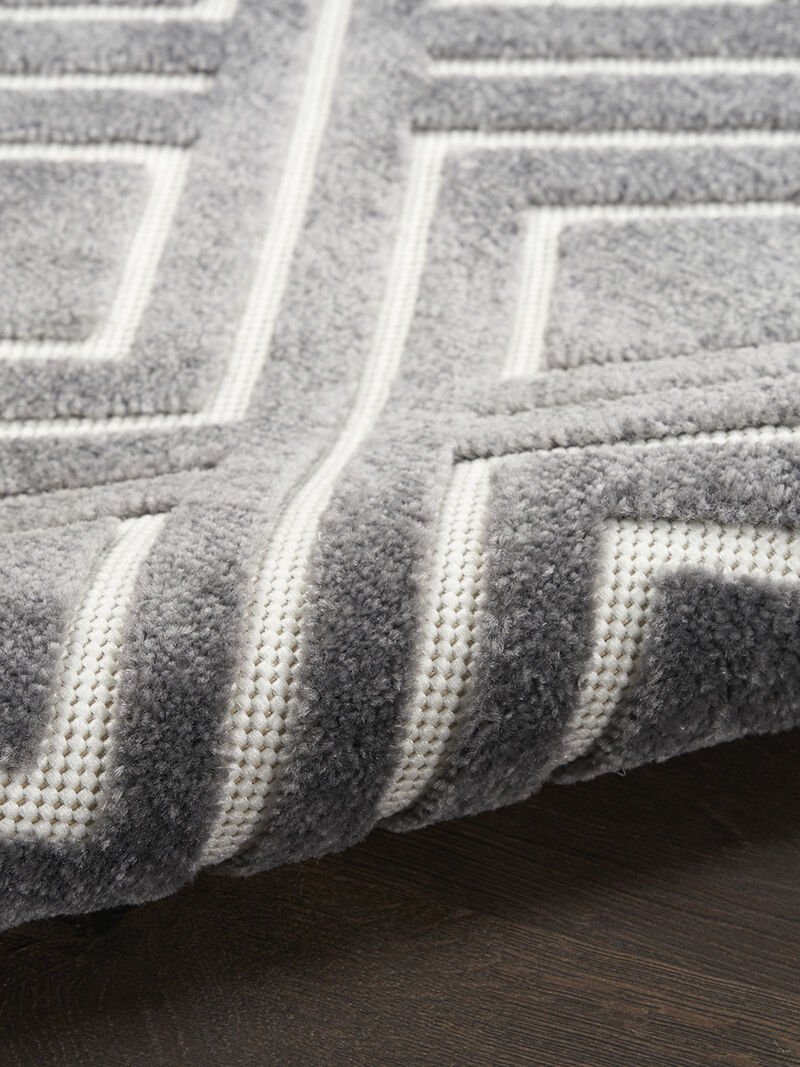 Care Free CAF03 Gray 9'2" x 12' Rug