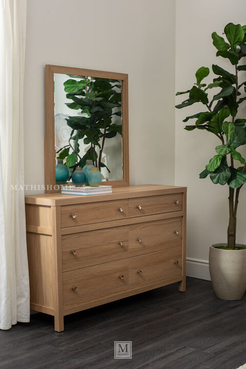 Merrifield 6-Drawer Dresser and Mirror
