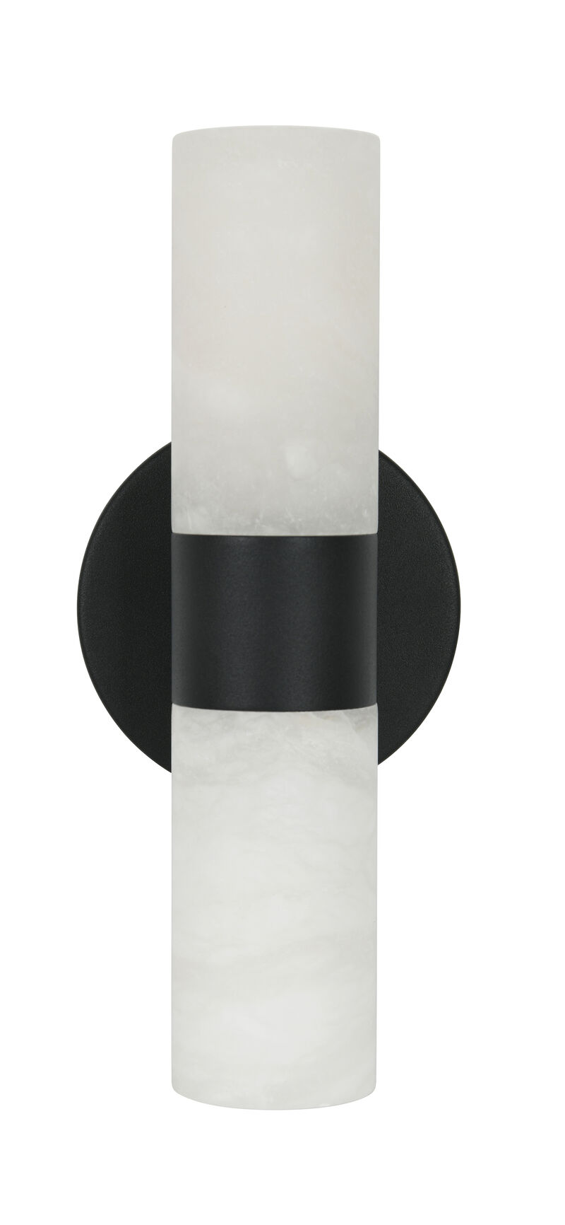Beacon Lighting Luella 2-Light Alabaster Wall Sconce Modern LED Wall Light image number 3