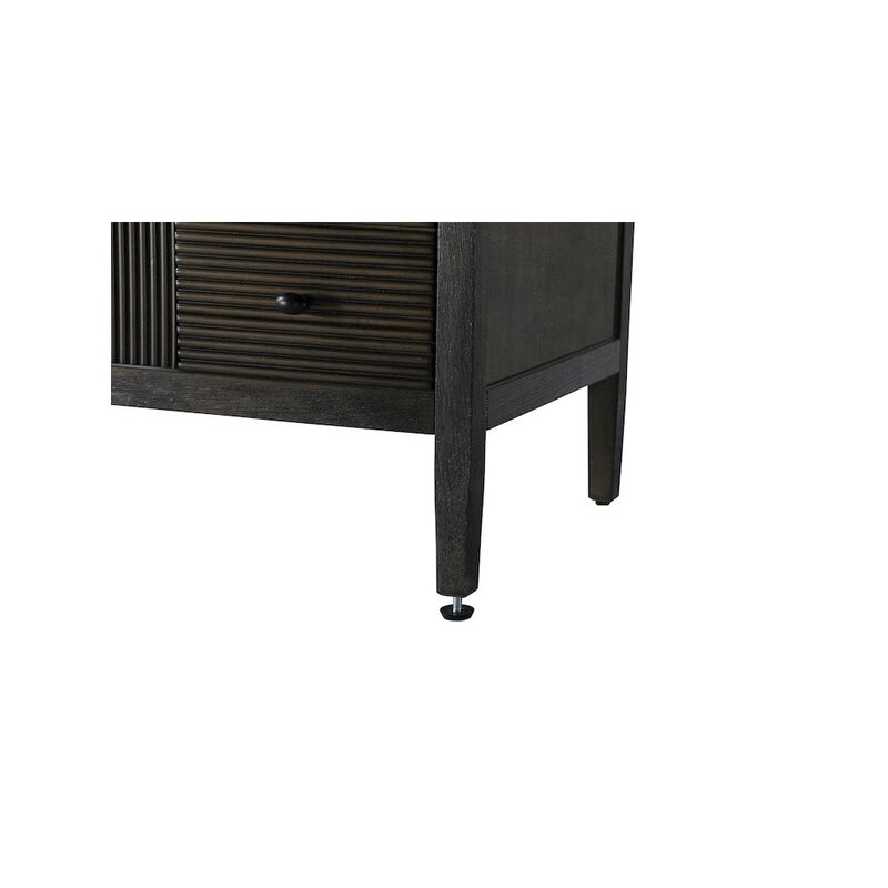 Elegant Kitchen and Bath 36 inch Single Bathroom Vanity in Chocolate Oak