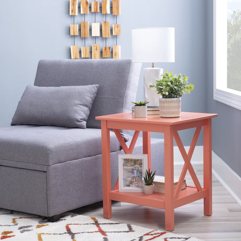 Linon Davis Coral End Table image number 2
