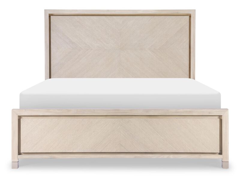 Bliss Lighted Panel Bed