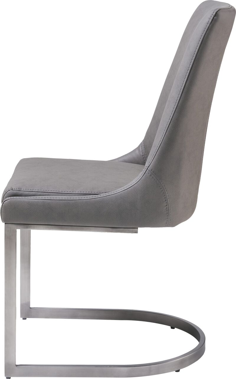 Oxford Dining Chair in Basalt Grey - Set of 2