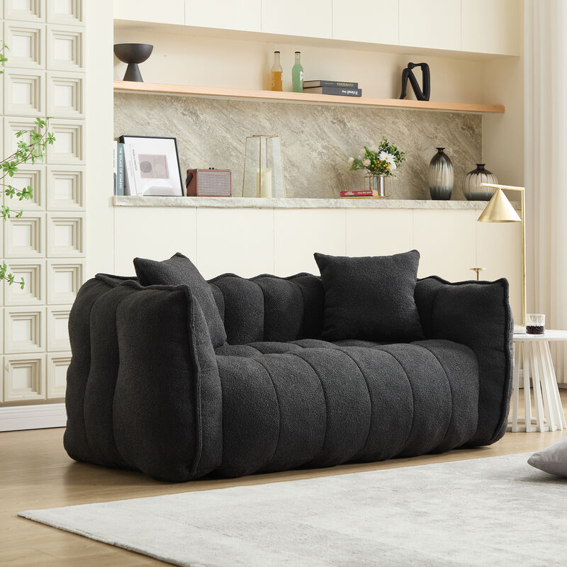 Large Square Beanbag Chair image number 3