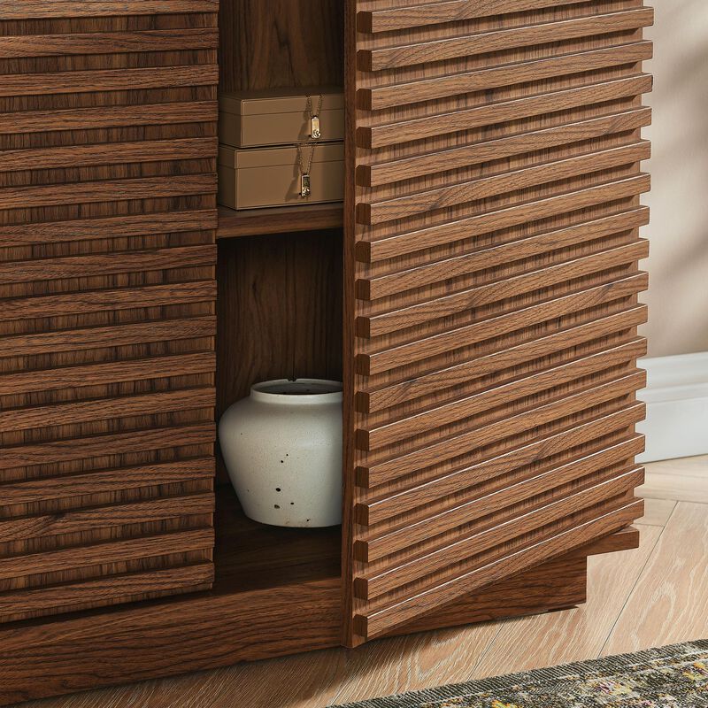 Render 35" Fluted Accent Cabinet image number 4