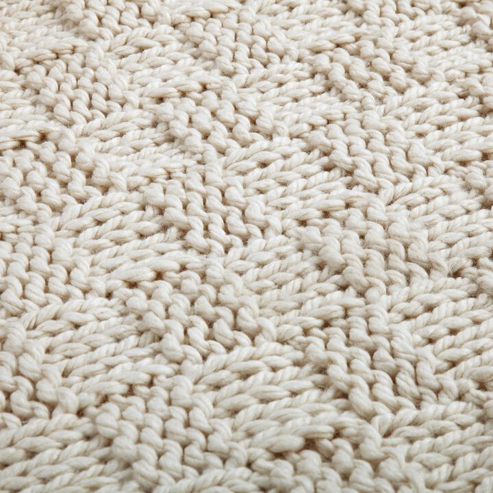 Chess Knit Large Throw