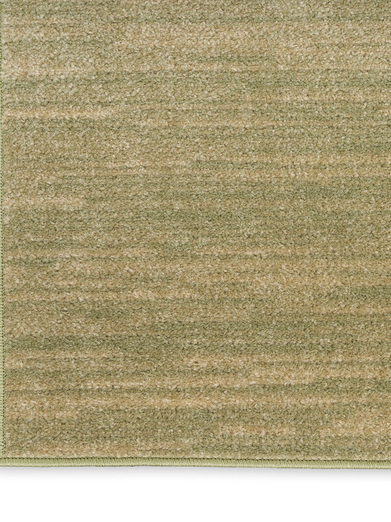Nourison Essentials NRE01 Green/Gold 7' x 10' Rug image number 4