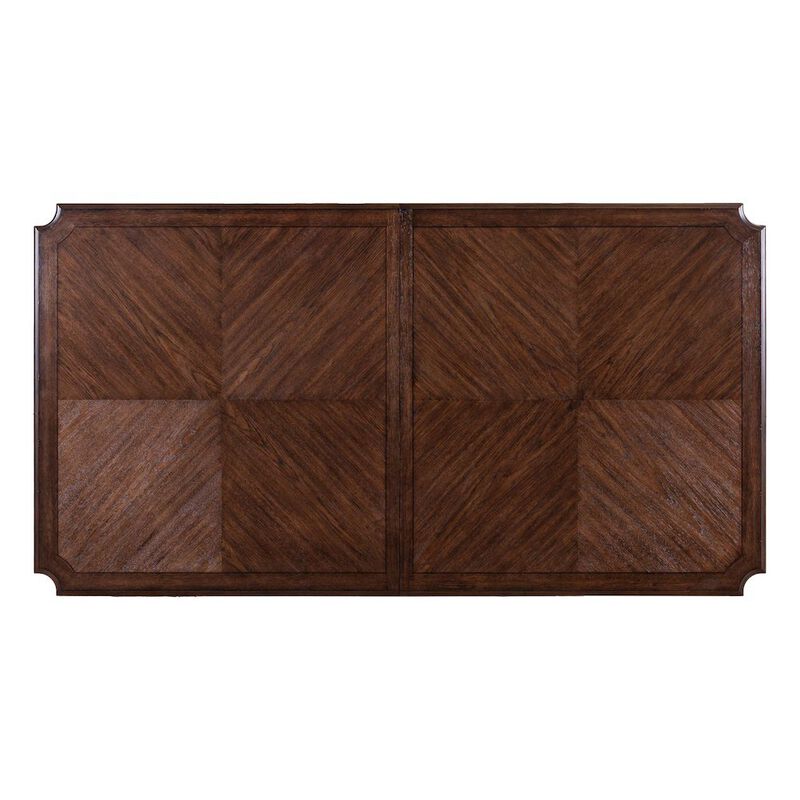 Liberty Furniture Table for Dining Room with 20" Self Storing Leaf - Chateau Brown Hickory Wood image number 3