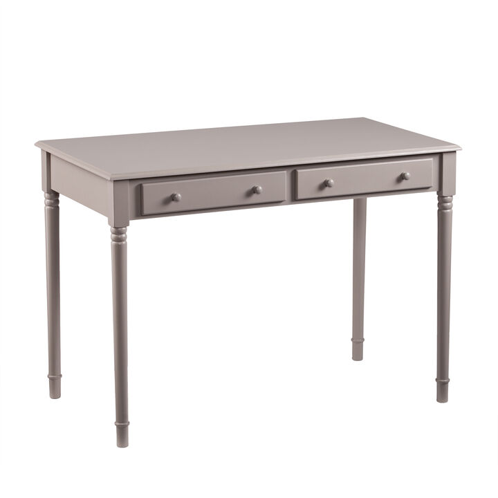 Sharlene Gray 2 -Drawer Desk