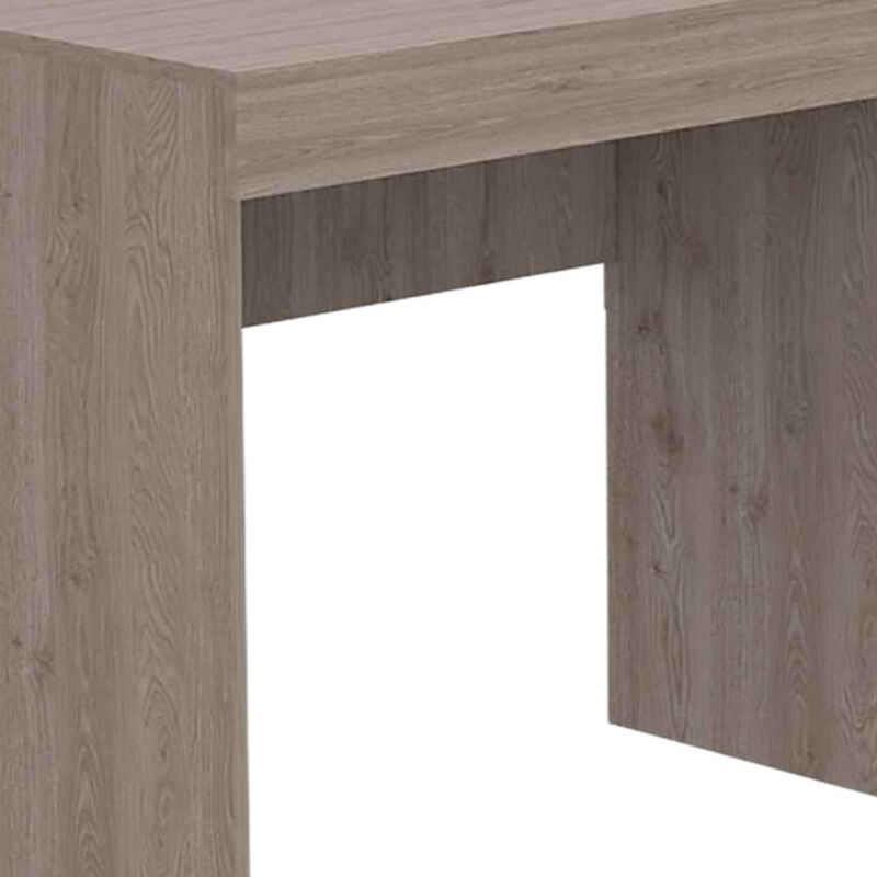 Modern Computer Desk Featuring Two Storage Drawers for Workspace