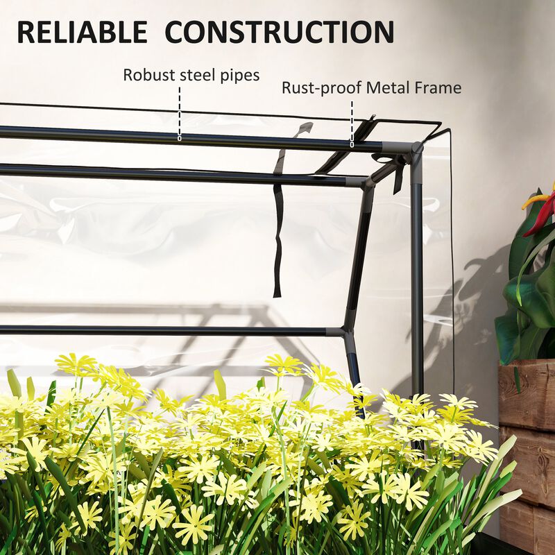 Hivvago Elevated Vegetable Planter with Drainage Hole image number 6