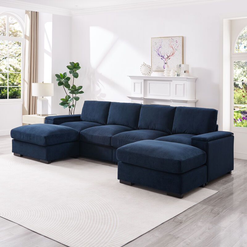 Monind U-Shaped Sectional Sofa image number 2