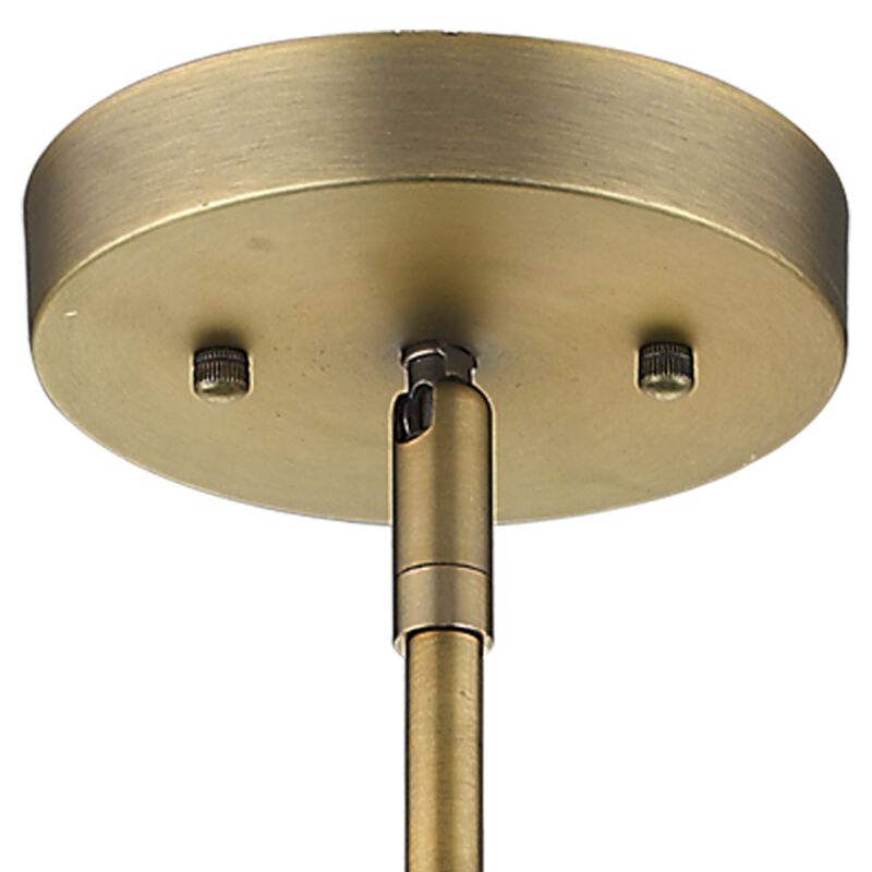Hivvago Monet 1-Light Brass Pendant
