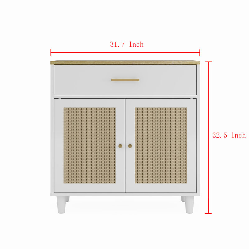 TATEUS Discreet Cat Litter Enclosure with Scratching Pad, Storage Cabinet Pet House for Office Living Room image number 4