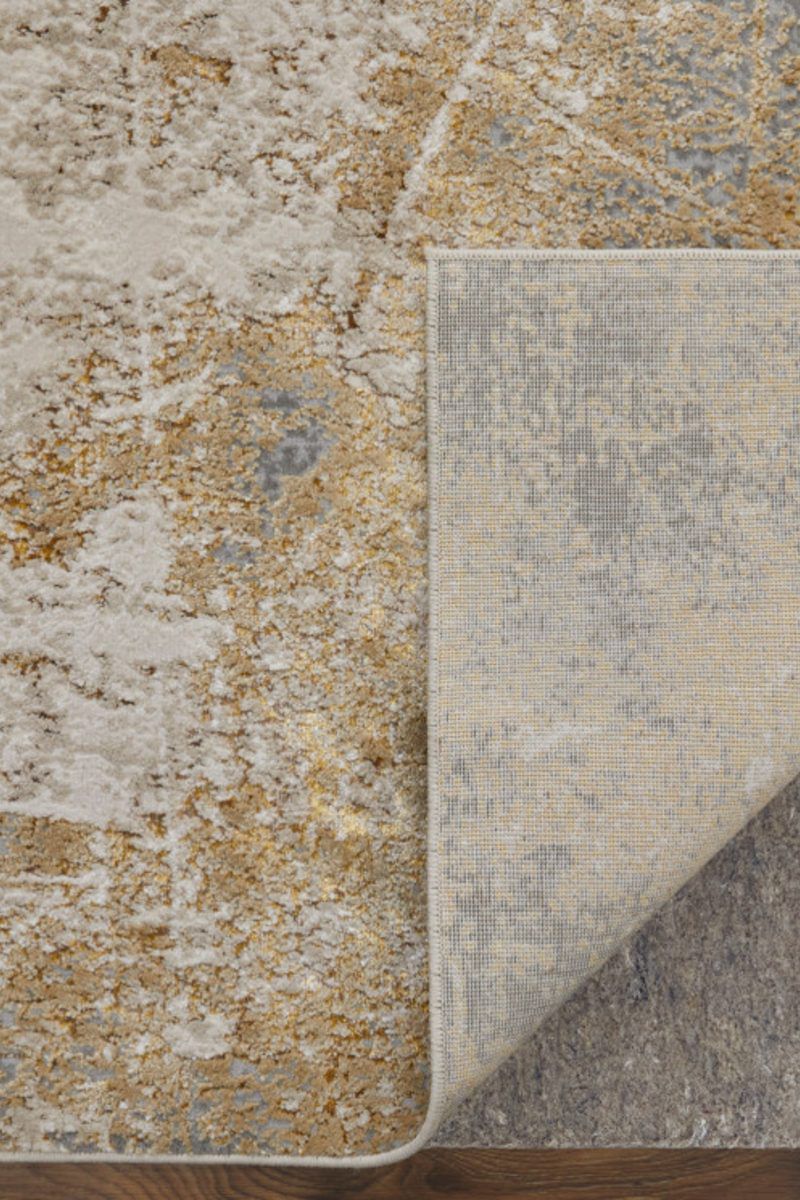 Aura 39LNF Gold/Gray 9'2" x 12' Rug image number 5