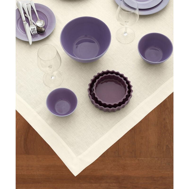 Solino Home 100% Pure Linen Table Throw - Fete