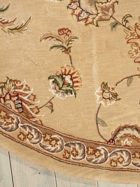 Nourison 2000 2360 Beige 6' x Round Rug