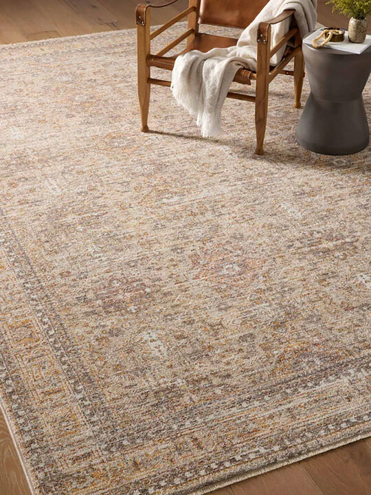 Blake BLA06 Oatmeal/Spice 18" x 18" Sample Rug