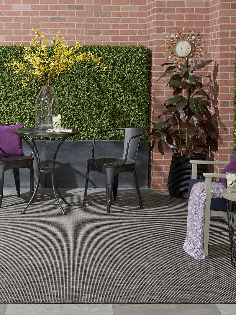 Positano POS01 Charcoal 10' x 14' Rug