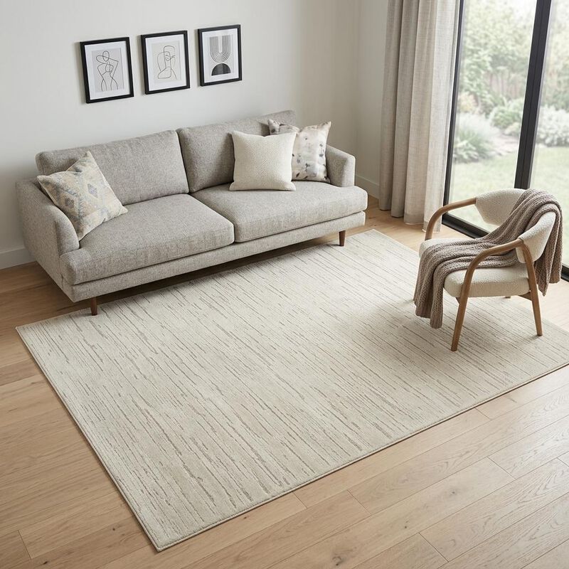 HomeRoots Geometric Area Rug image number 1